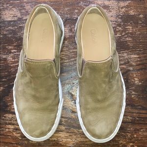 Chloe Ivy Scalloped Sneakers